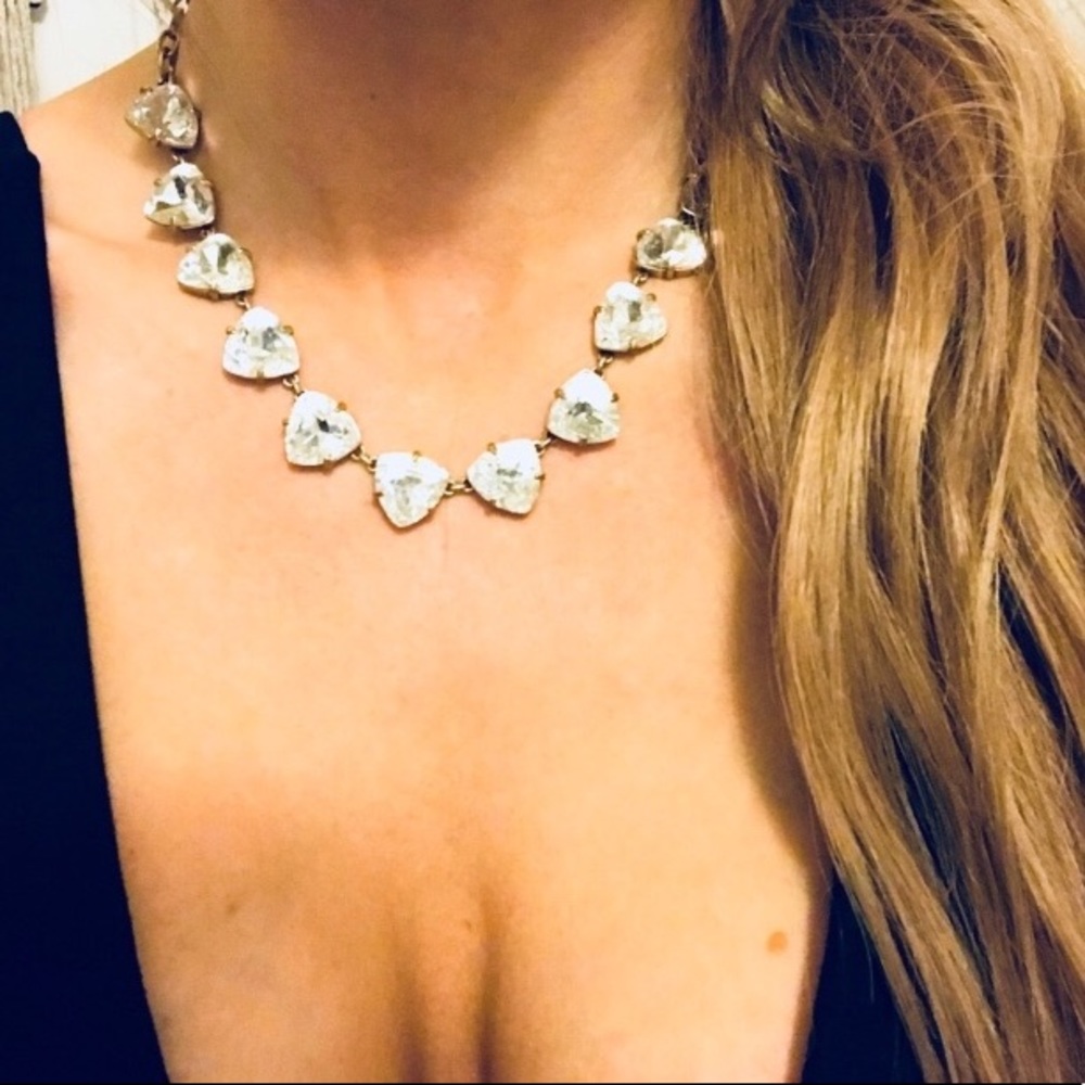 :: S&D Classic Somervell Crystal Necklace - Picture 8 of 8